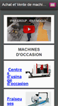 Mobile Screenshot of machine-outil-occasion.fr
